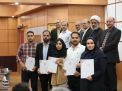 گزارش تصویری مراسم تجلیل از دانشجویان نمونه